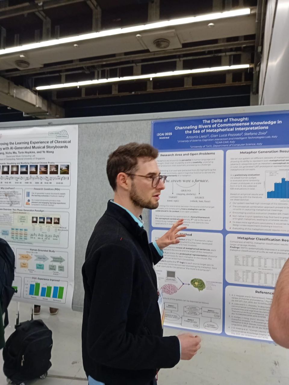 Poster session at IJCAI 2025
