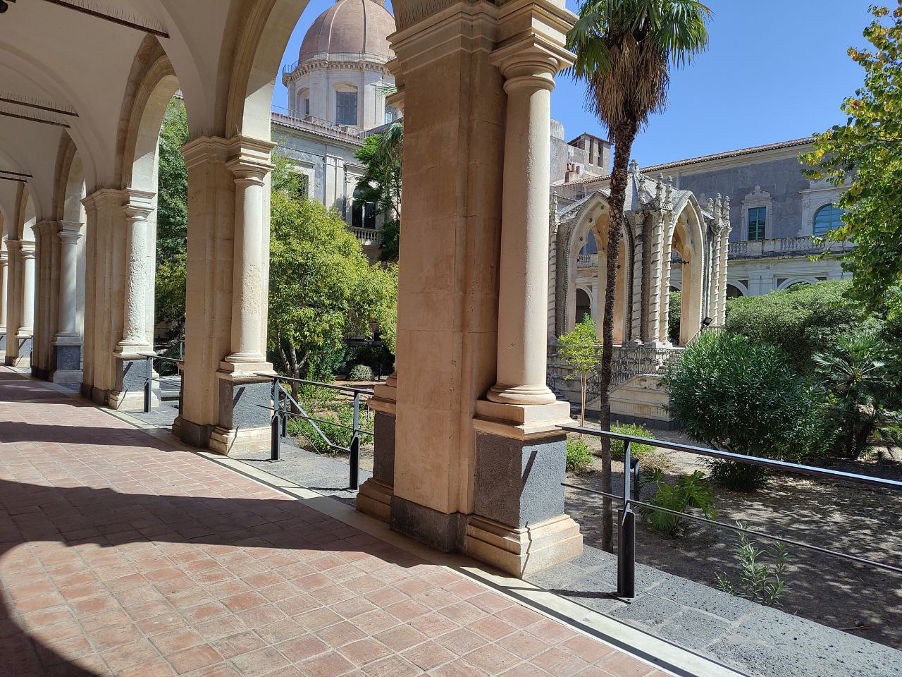 Cloister of the venue at FOIS 2025